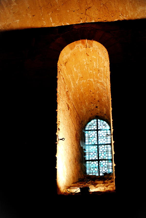  Meditation - Deep Window Mont St Michel Photograph by Jacqueline M Lewis