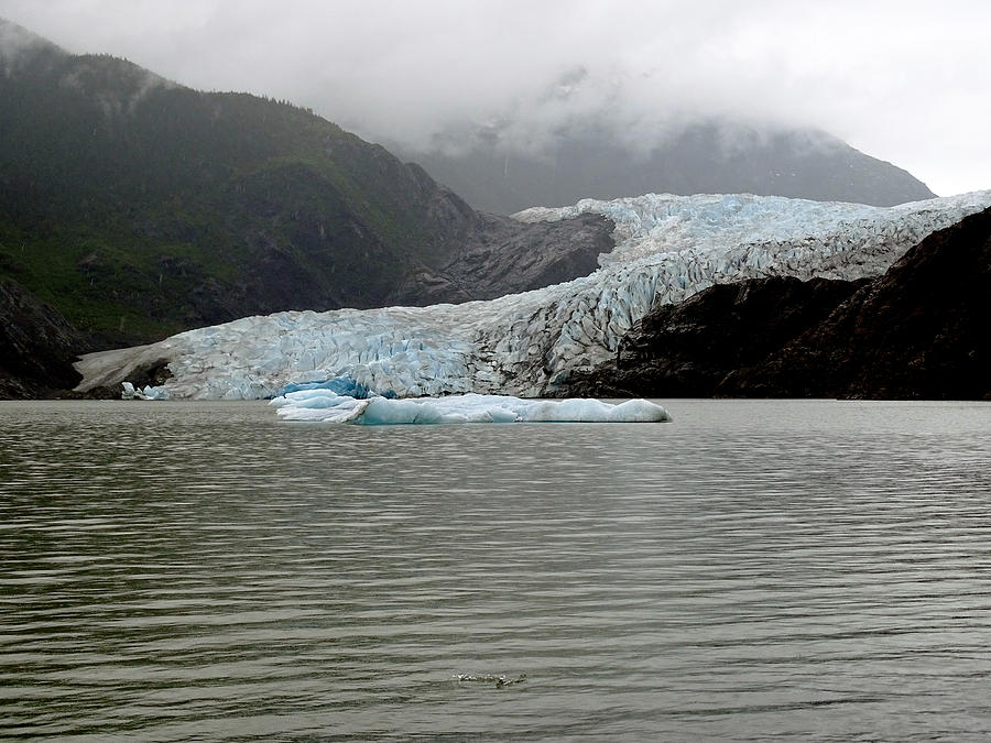   Mendenhall glacier Photograph by Sergey  Nassyrov