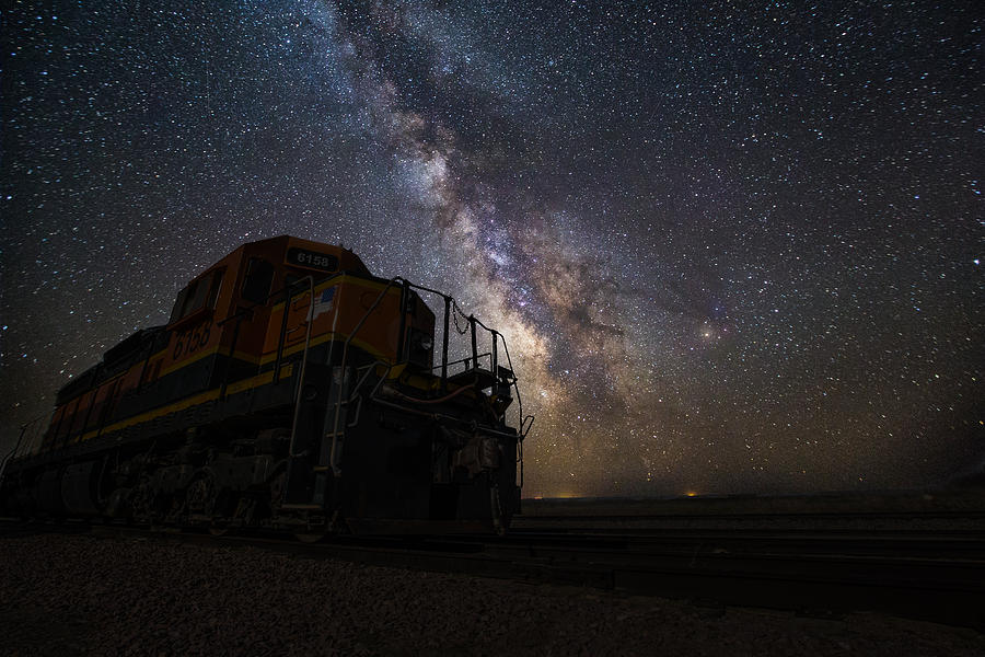  Midnight Train Photograph by Aaron J Groen