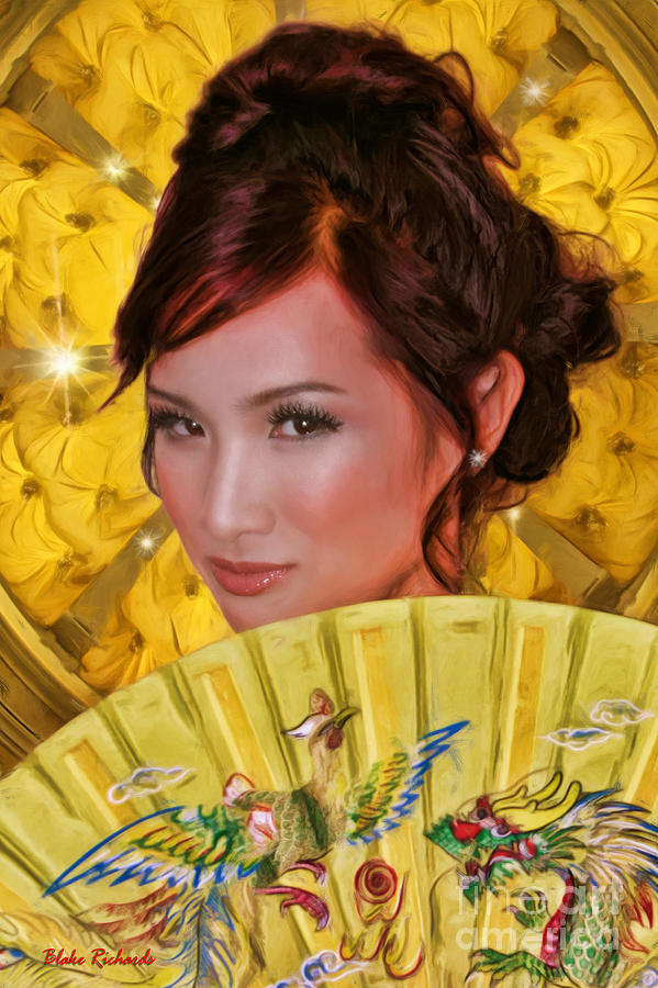  Miss AAo Daai Viet Nam of California 2014 Anna Ha Photograph by Blake Richards