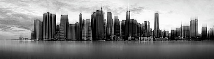Skyscraper Photograph - -  N E W  Y O R K   S K Y L I N E  - by Wim Schuurmans