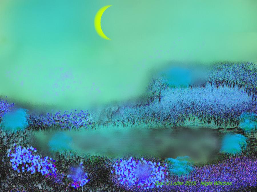  Night Witches. Digital Art by Dr Loifer Vladimir