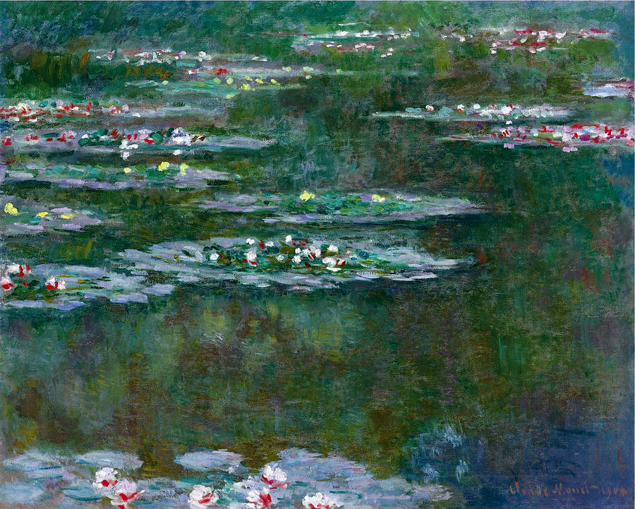  Nympheas #14 Painting by Claude Monet