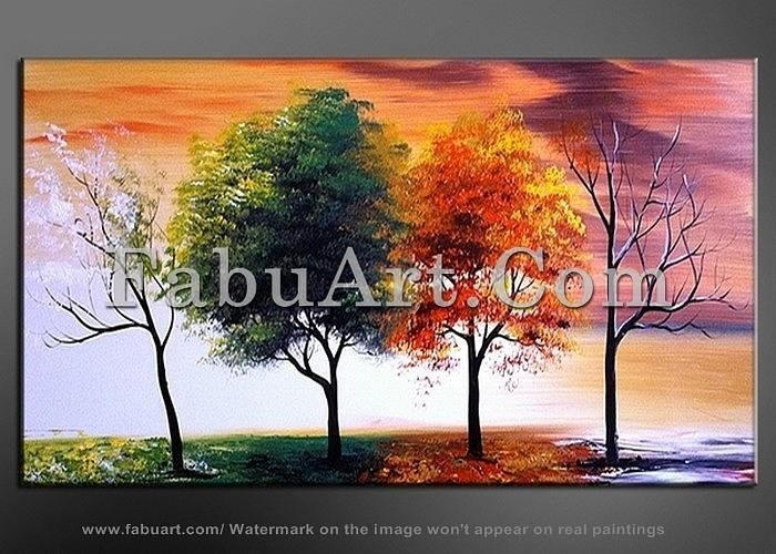  Oil Painting 373s - 20x20in Painting by FabuArt
