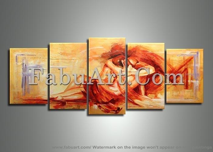  Oil Painting 410 - 60 x 32in Painting by FabuArt