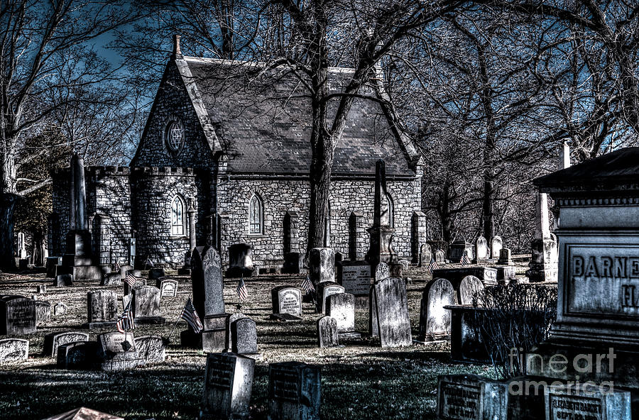 Old Easton Cemetery Photograph by Eric Geschwindner - Fine Art America