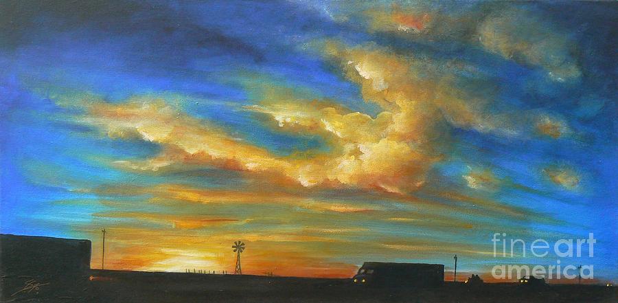 On Route 66 to Amarillo by Artist ForYou On Route 66 to Amarillo by Artist ForYou