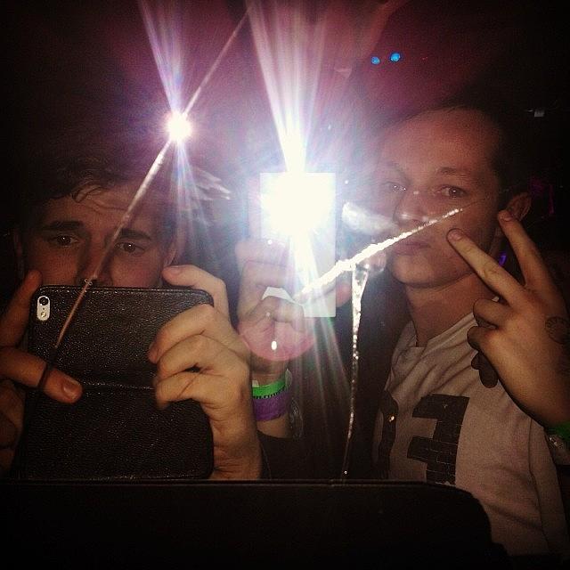 Mirror Photograph - 🙈 #out #in #york #club #salvation by John Lowery-brady