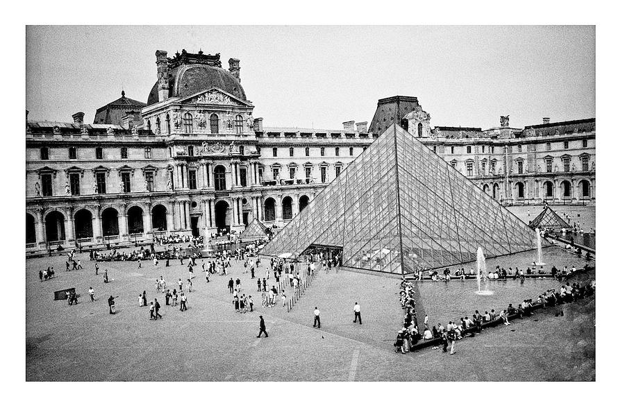 Paris Photograph -  Paris  Place de Louvre  by Cyril Jayant