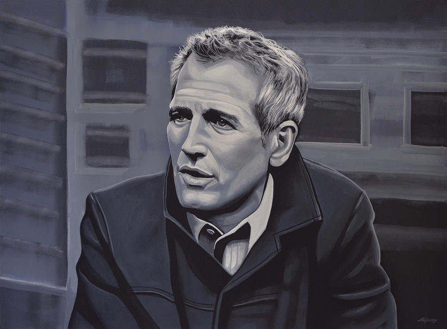  Paul Newman Painting by Paul Meijering