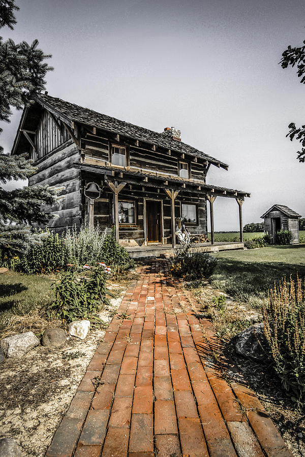  Pioneer farmhouse Photograph by Chris Smith