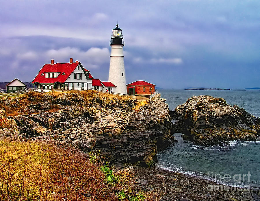  Portland Head Lighthouse Photograph by Nick Zelinsky Jr