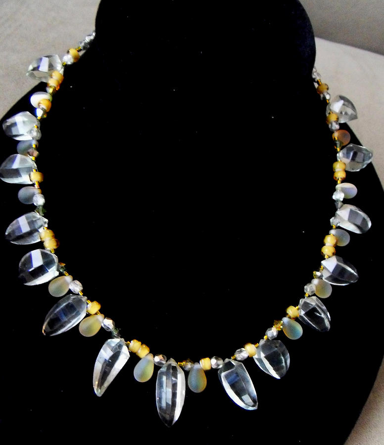 Necklace Jewelry -  Praisiolite green amethyst Necklace by Jan Durand