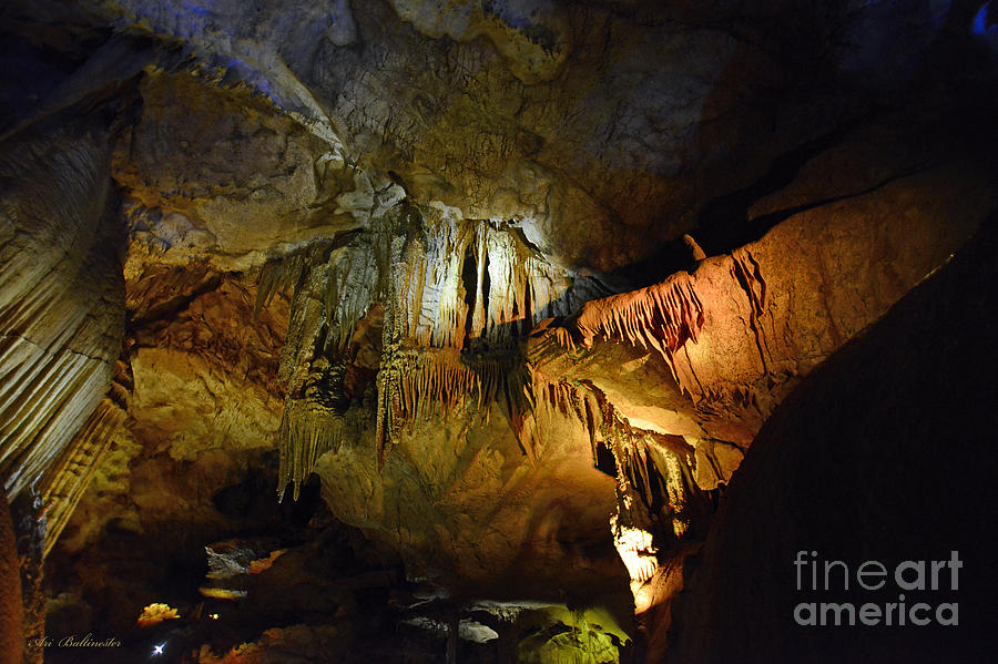 Nature Photograph -  Prometheus Stalactite cave 11 by Arik Baltinester