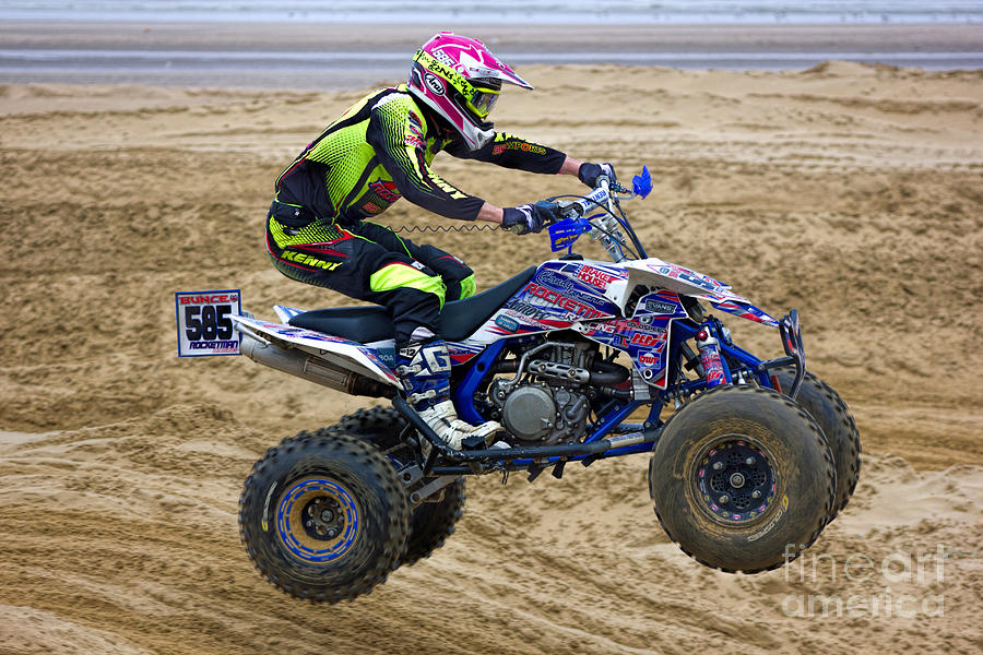 Quad bike race Photograph by Thanet Photos - Pixels