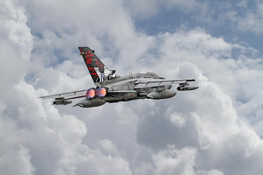  RAF Tornado - 617 Squadron Digital Art by Pat Speirs