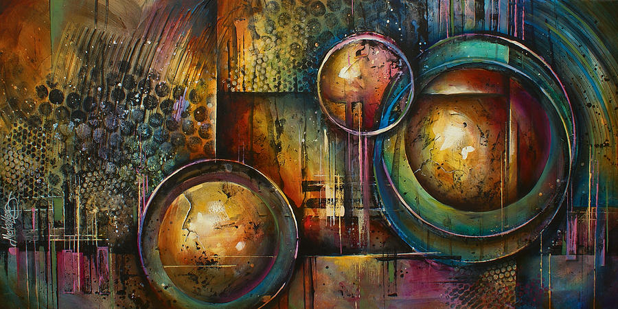  Remaining Elements Painting by Michael Lang
