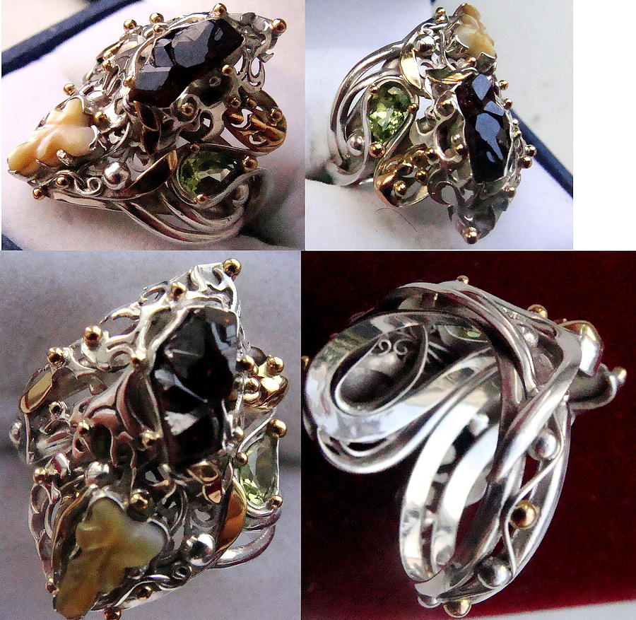 Fantasy Jewelry -  ring BIZANTIUM by Mikhail Savchenko