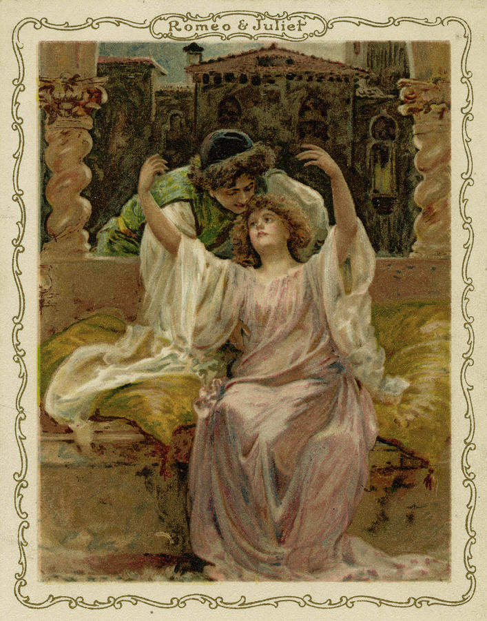 'romeo & Juliet' Date 19th Drawing by Mary Evans Picture Library