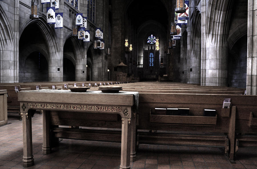  Saint Johns Episcopal Cathedral Photograph by Lee Santa