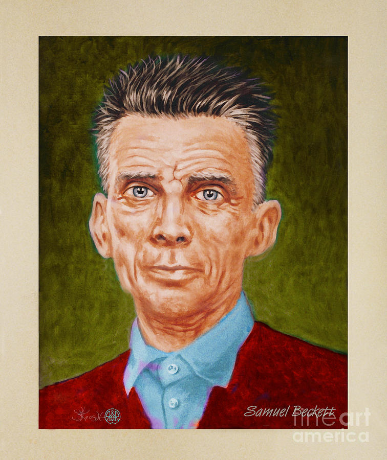 Samuel Beckett Portrait Painting by Jerry Kool - Pixels