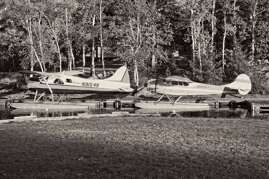  Seaplanes on Moosehead Lake in Maine Photograph by Keith Webber Jr