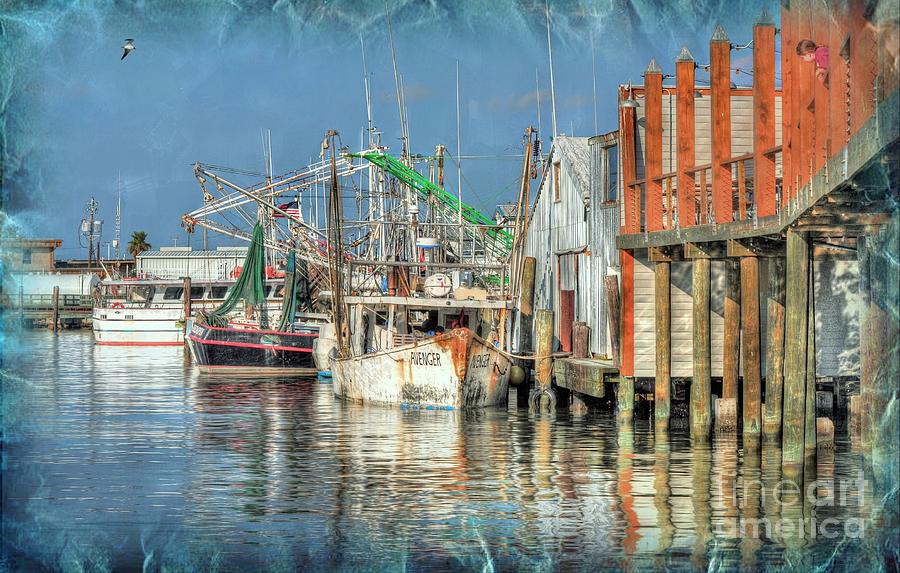  Shrimp Boats Photograph by Savannah Gibbs