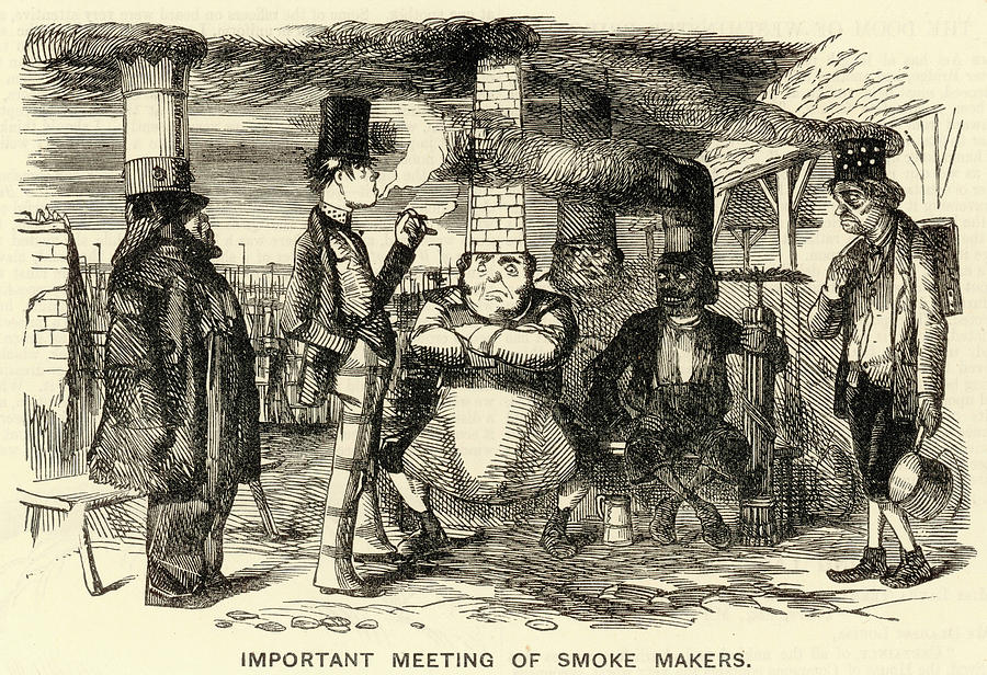 'smoke Makers' Date 1853 Drawing by Mary Evans Picture Library - Fine ...