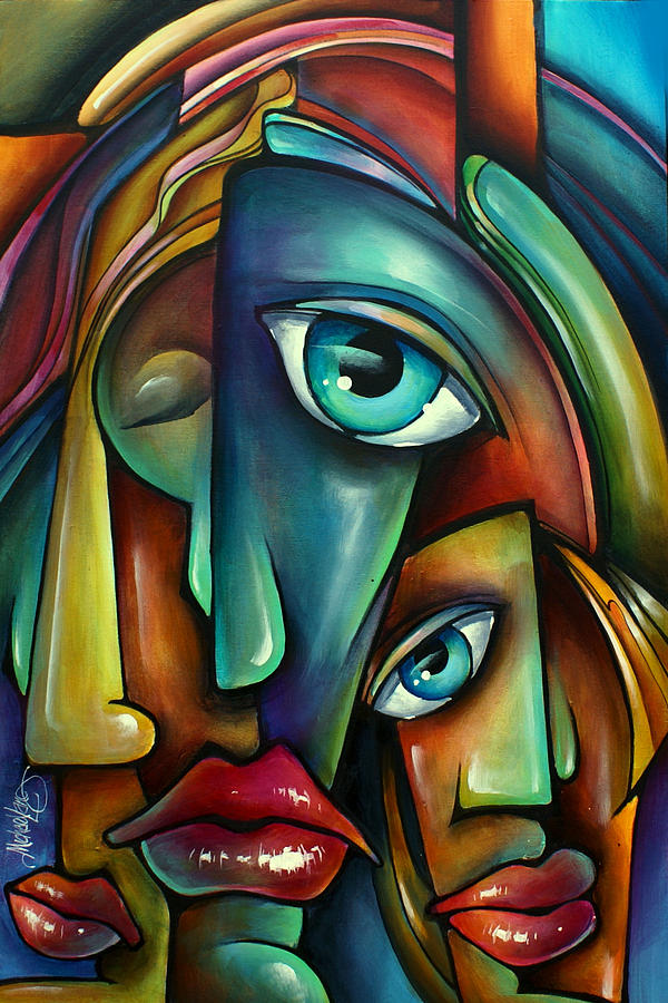  Spectators  Painting by Michael Lang
