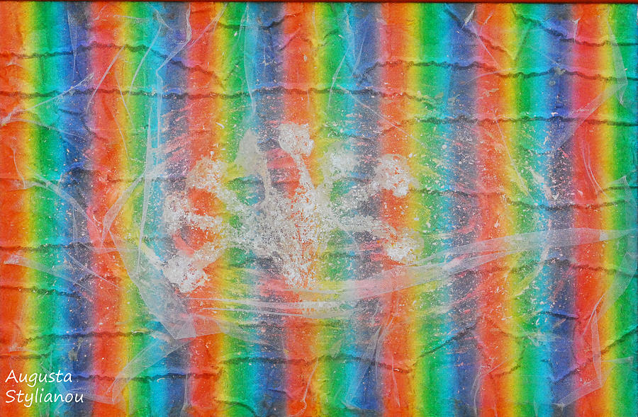  Spectrum Galaxy Painting by Augusta Stylianou