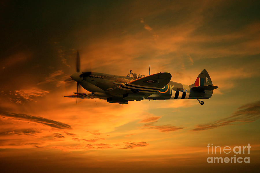  Spitfire Glory Digital Art by Airpower Art