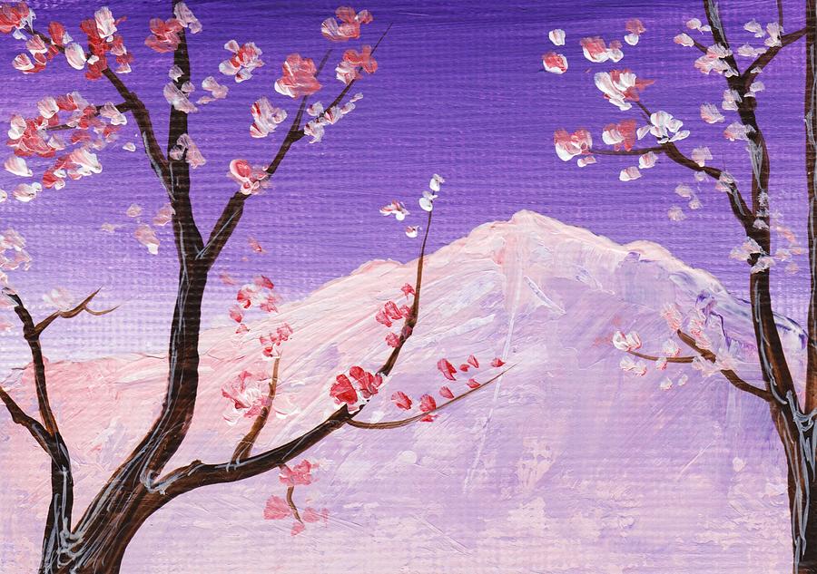 Nature Painting -  Spring Will Come by Anastasiya Malakhova