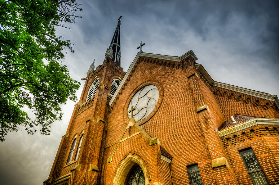  St. Wenceslaus Church in Cedar Rapids Photograph by Anthony Doudt
