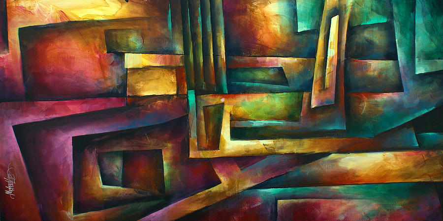  Stairway to Oblivion Painting by Michael Lang