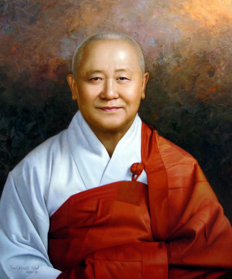  Sudeoksa monks bill Painting by Yoo Choong Yeul