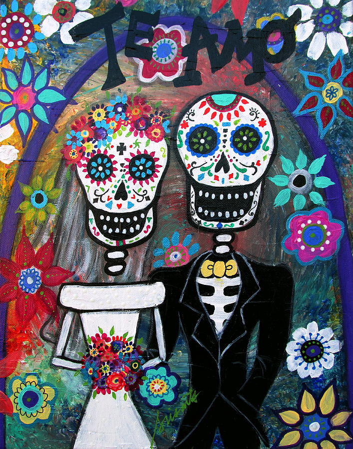 Gothic Girl Gothic Art Dia De Los Muertos Sugar Skull Art Resin Art Resin Wall Art