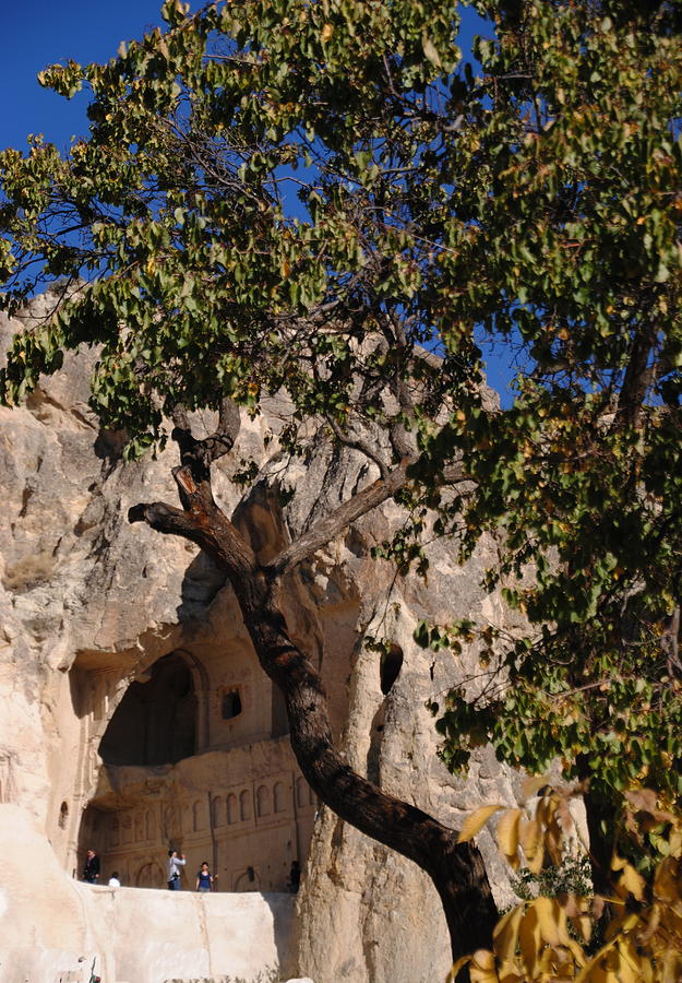 Temple in Cappadocian Rocks Photograph by Jacqueline M Lewis
