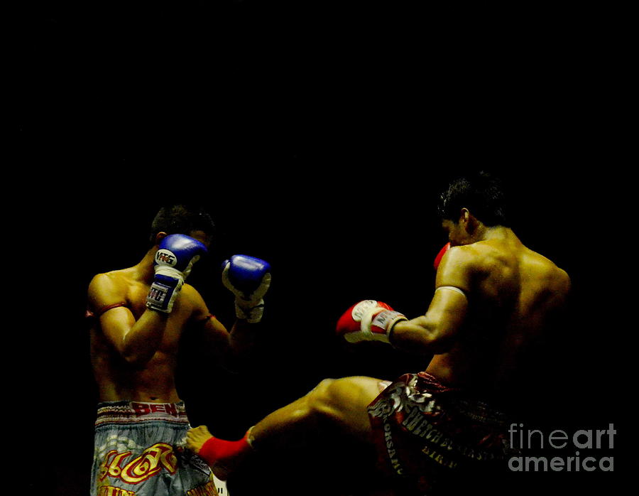  Thai Boxing 3 Photograph by Michelle Meenawong