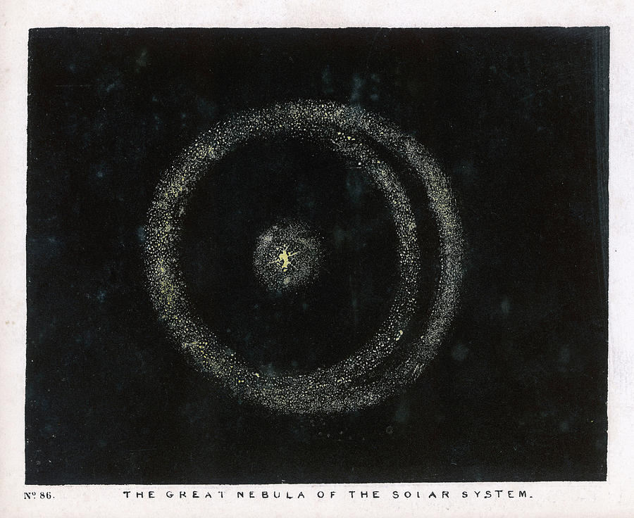 The Great Nebula Of The Solar System Drawing by Mary Evans Picture ...