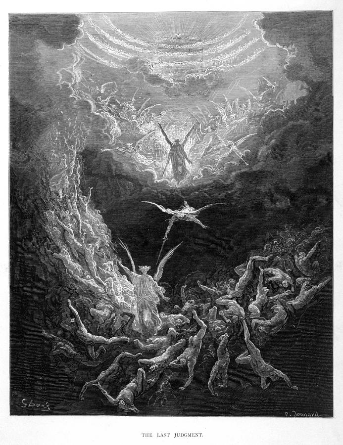 'the Last Judgment' Drawing by Mary Evans Picture Library - Fine Art ...