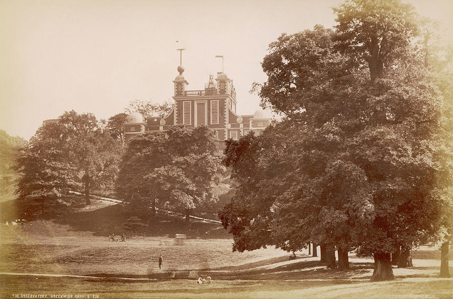 London Photograph -  The Observatory, And Part Of The Park by Mary Evans Picture Library