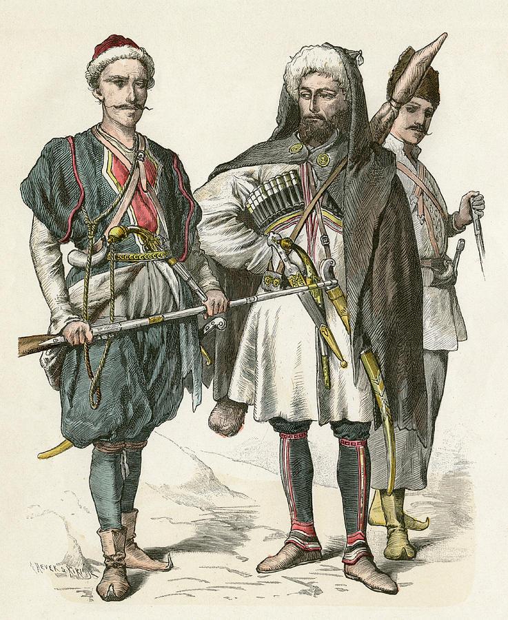 Three Soldiers Date 19th Drawing by Mary Evans Picture Library - Fine ...