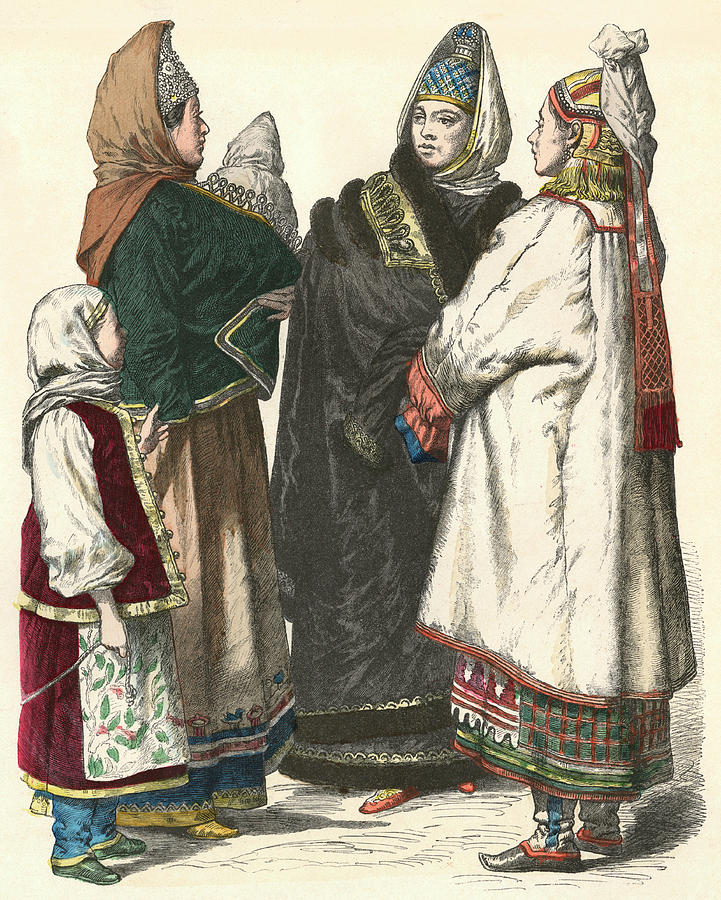 Одежда россии 17 века