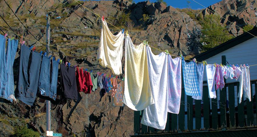   Towels And Jeans Photograph by Douglas Pike