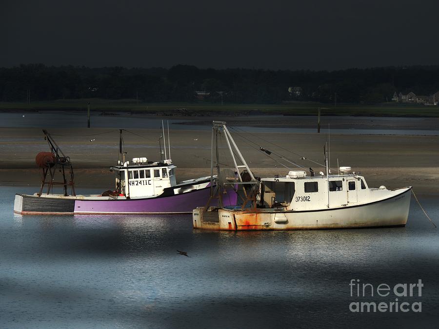  Two Fishing Boats Photograph by Marcia Lee Jones