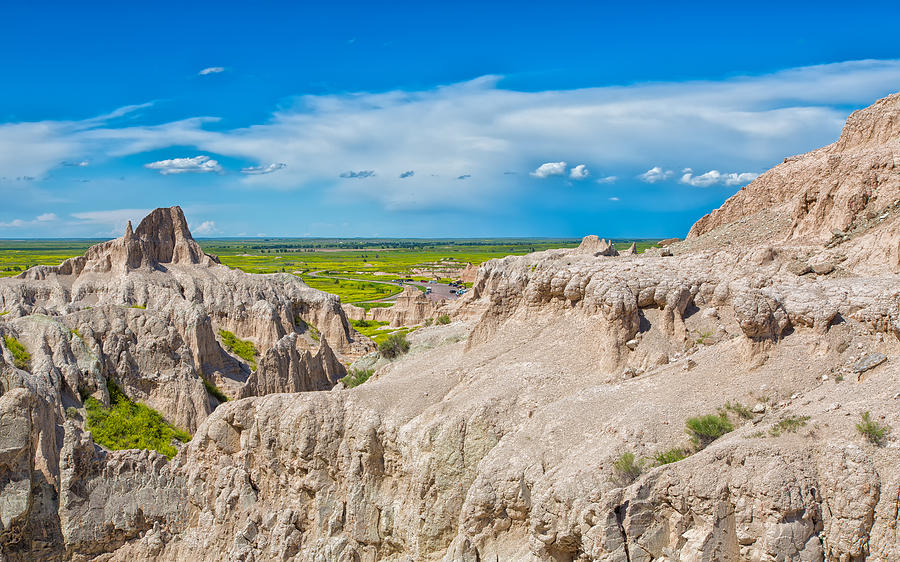 View From The Badlands Photograph