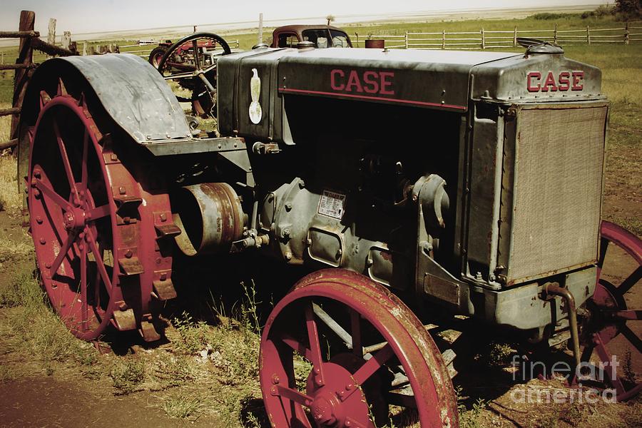  Vintage Case Tractor Photograph by Roxie Crouch
