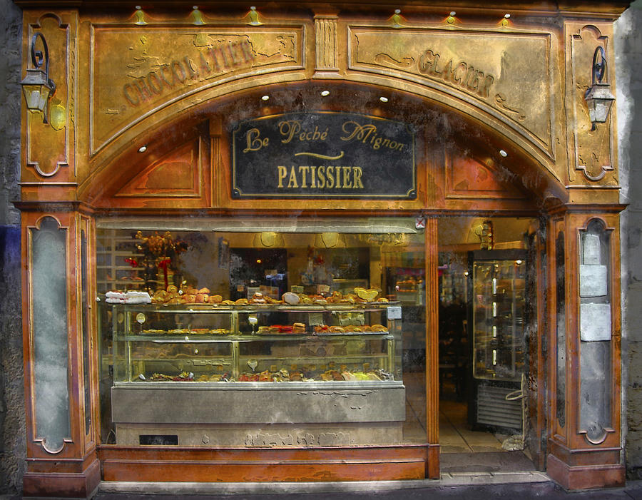 Cafe Photograph -  Vintage French Patissier by Robert Seidman