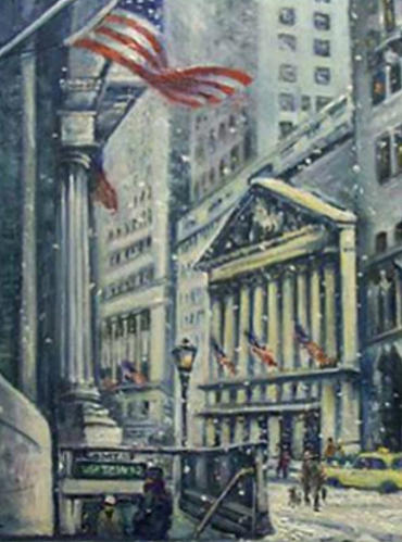  Wall Street Painting by Philip Corley