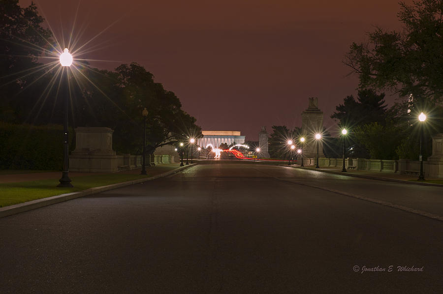 Washington D.c. Photograph -  Washington District of Columbia  Lincoln Memorial  by Jonathan Whichard